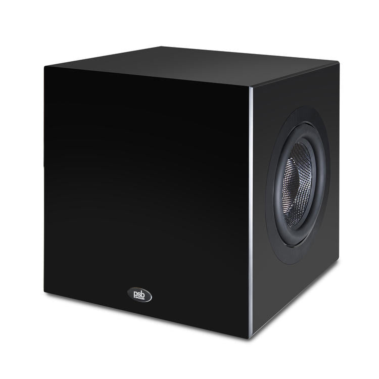PSB BP8 | 2x8" Amplified Subwoofer - 500 watts - Black-Audio Video Centrale