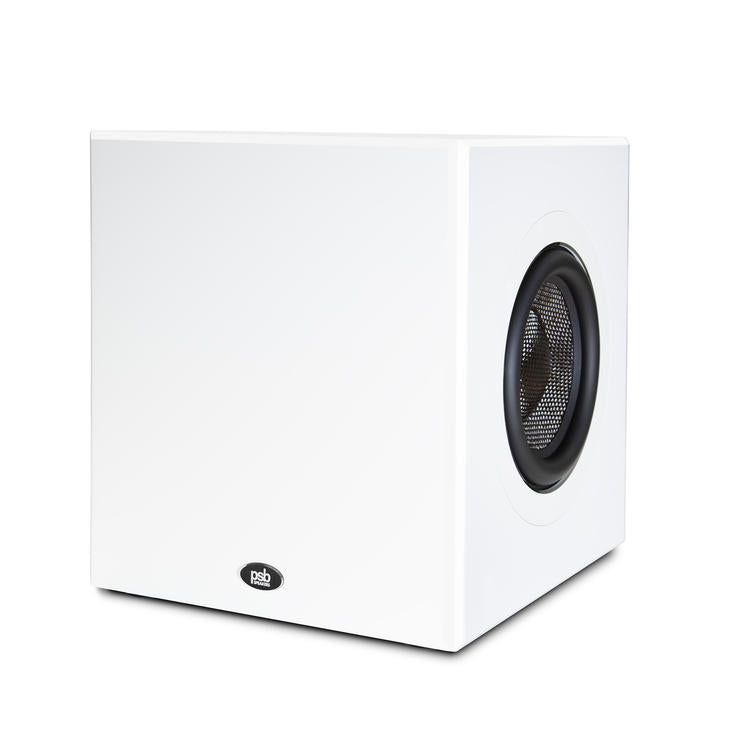 PSB BP8 | 2x8" Amplified Subwoofer - 500 watts - White-Audio Video Centrale