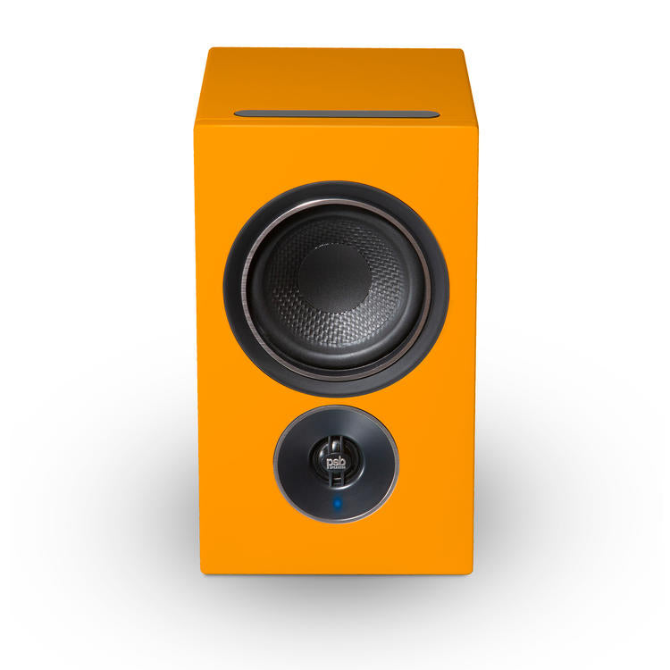 PSB Alpha iQ | Amplified Speaker - Wireless - Streaming with BluOS - Orange - Pair-Audio Video Centrale
