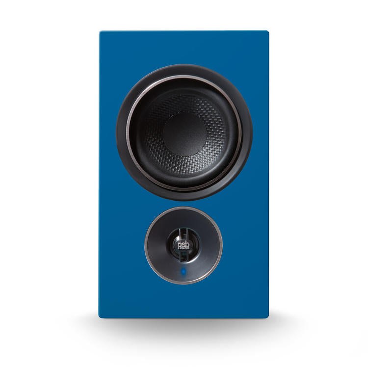 PSB Alpha iQ | Amplified Speaker - Wireless - Streaming with BluOS - Midnight Blue - Pair-Audio Video Centrale