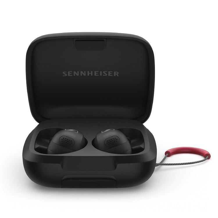Sennheiser Momentum Sport | In-ear headphones - Wireless - Active noise reduction - Black-Audio Video Centrale