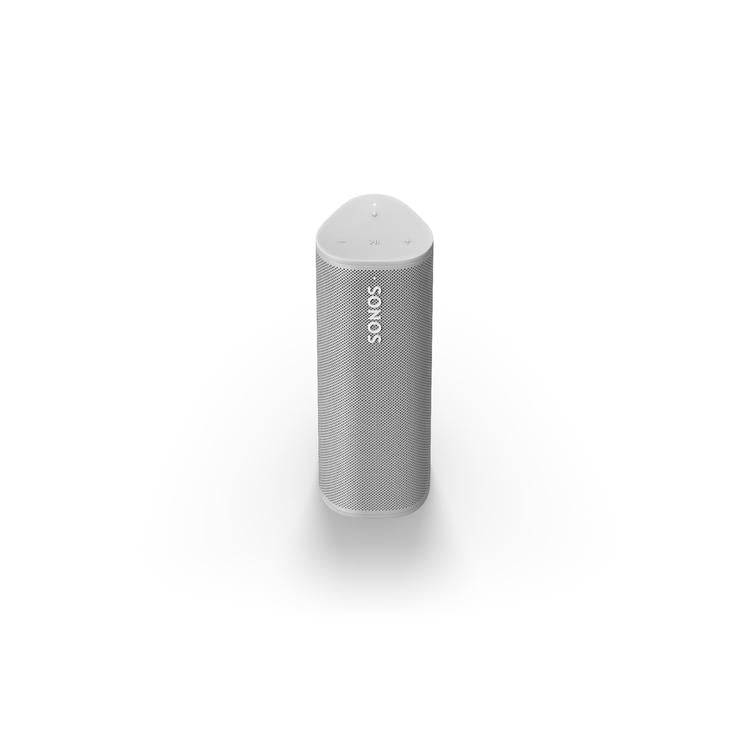 Sonos Roam | Portable speaker - Bluetooth - Wi-Fi - Waterproof - Stereo pairing - White-Audio Video Centrale