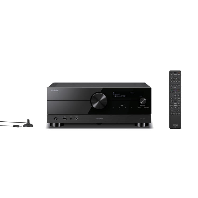 Yamaha RXA6A | 9.2 Home Theatre AV Receiver - Aventage Series - HDMI 8K - MusicCast - HDR10+ - 150W X 9 with Zone 3 - Black-Audio Video Centrale