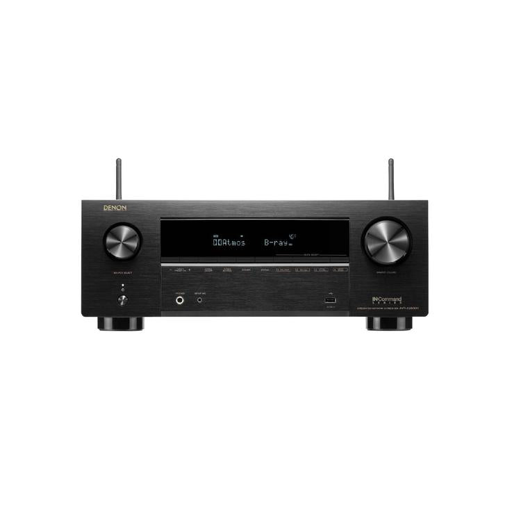 Denon AVRX2800H | AV Receiver - 7.2 Channel Amplifier - Home Theatre - 8K - HEOS - Black-Audio Video Centrale