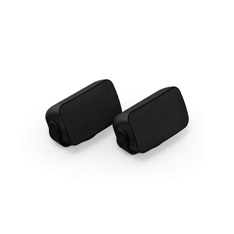Sonos | Outdoor Speakers by Sonos and Sonance - Wall Mount - Outdoor - Black - Pair-Audio Video Centrale