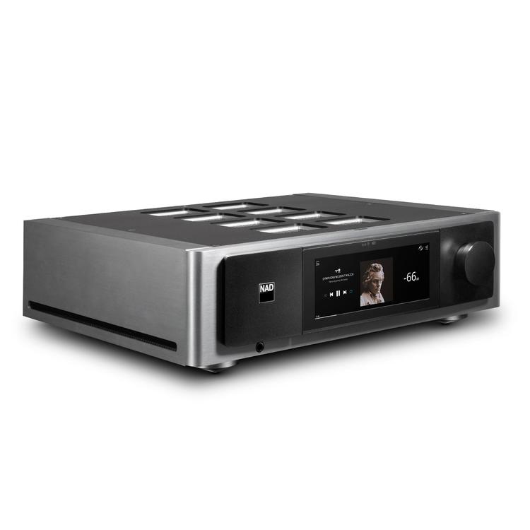 NAD M33 | BluOS Streaming DAC Amplifier - Master Series - For Audiophiles - 200W per channel minimum - Touch Screen-Audio Video Centrale