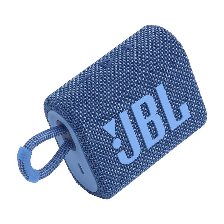 JBL Go 3 Eco | Mini Speaker - Ultra-portable - Bluetooth - IP67 - Blue-Audio Video Centrale