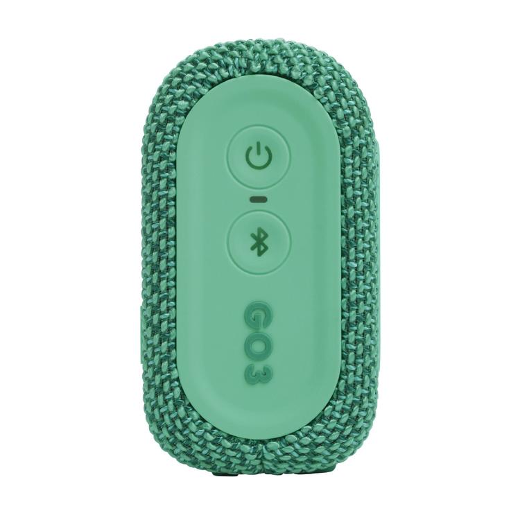 JBL Go 3 Eco | Mini Speaker - Ultra-portable - Bluetooth - IP67 - Green-Audio Video Centrale