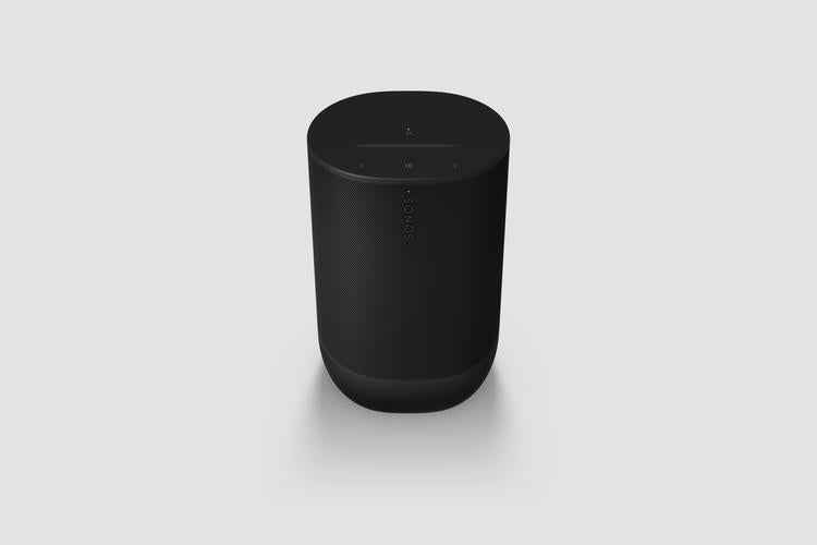 Sonos Move 2 | Wireless Speaker - Stereo - Voice Command - Up to 24 hours of battery life - Black-Audio Video Centrale