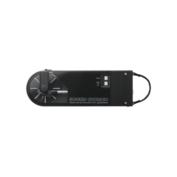 Audio-Technica AT-SB727-BK | SoundBurger Portable Turntable - 12-hour Battery - Black-Audio Video Centrale