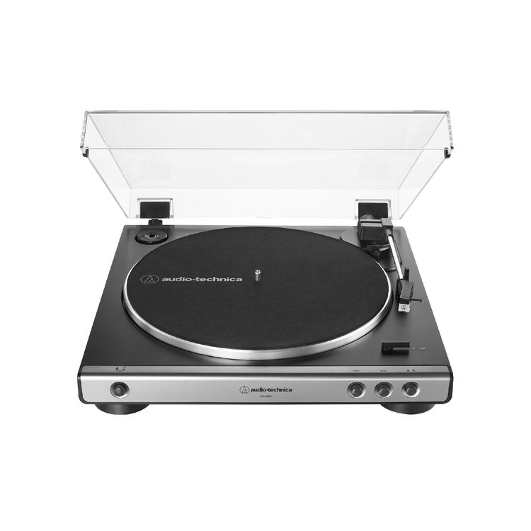 Audio-Technica AT-LP60X-GM | Stereo Turntable - Belt Drive - Fully Automatic - Gun Metal-Audio Video Centrale
