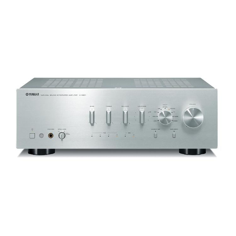 Yamaha A-S801S | 2 ch integrated amplifier - Stereo - Silver-Audio Video Centrale