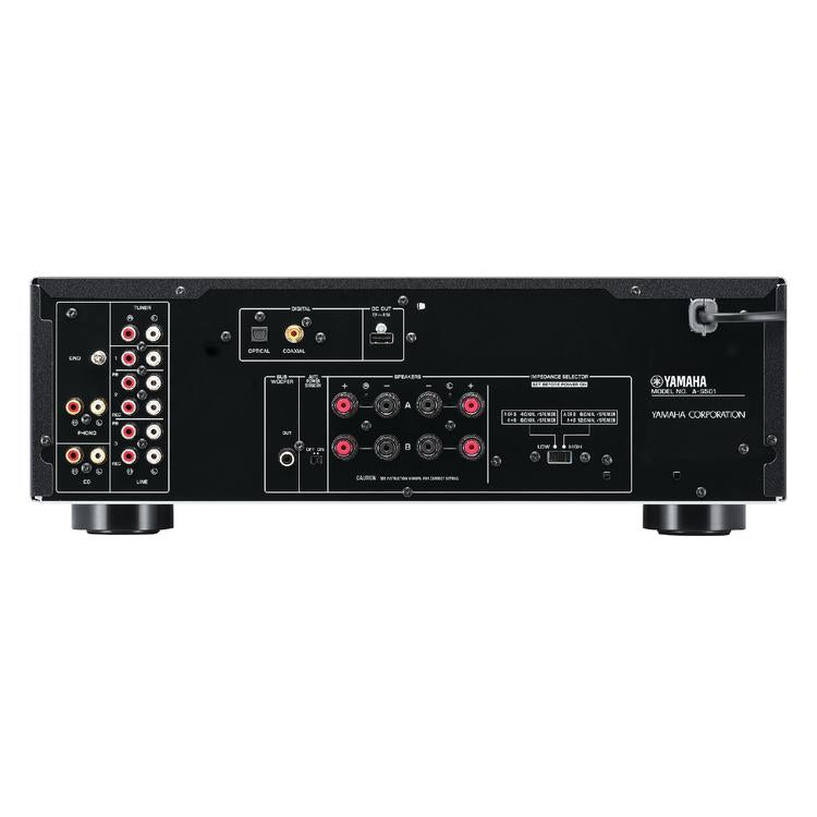 Yamaha AS501B | 2 ch integrated amplifier - Stereo - Black-Audio Video Centrale
