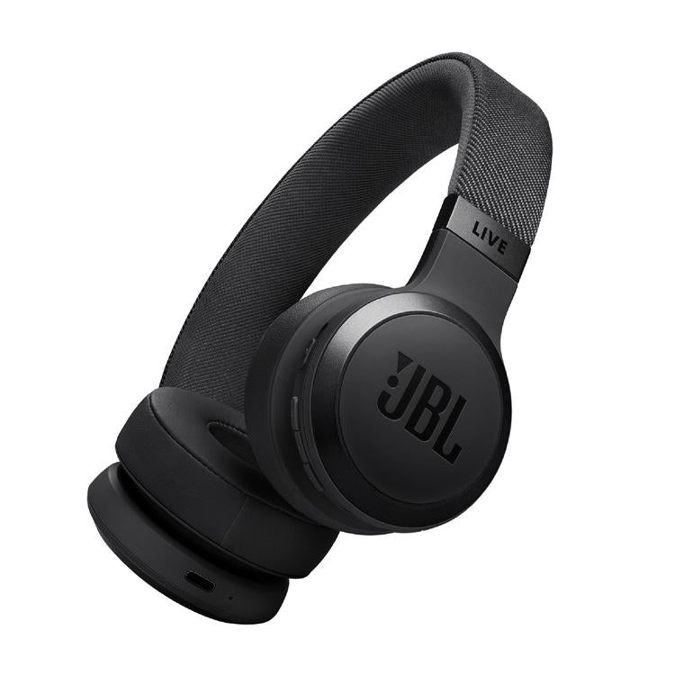 JBL Live 670NC | On-Ear Headphones - Wireless - Bluetooth - Black-Audio Video Centrale