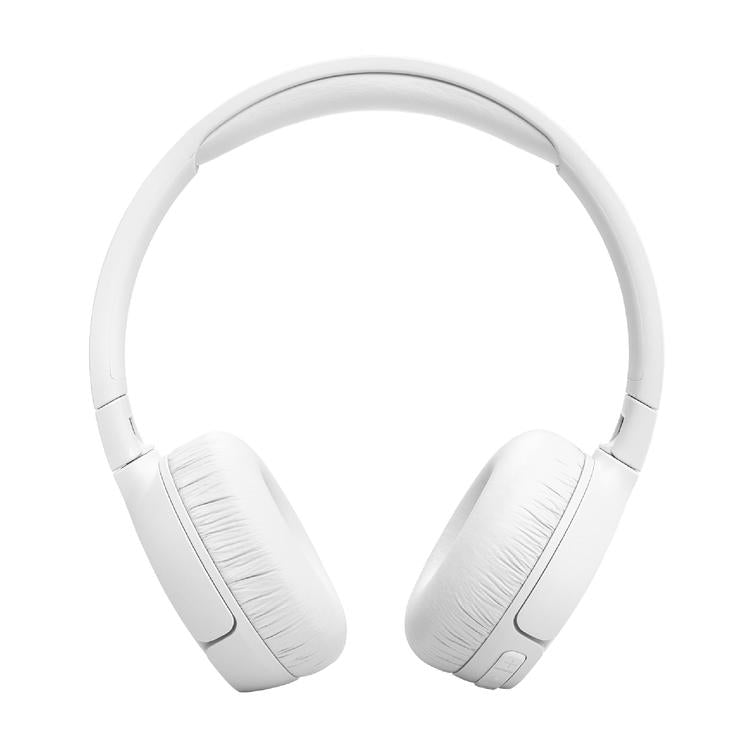 JBL Tune 670NC | Wireless on-Ear Headphones - Bluetooth - Active Noise Cancellation - Fast Pair - White-Audio Video Centrale