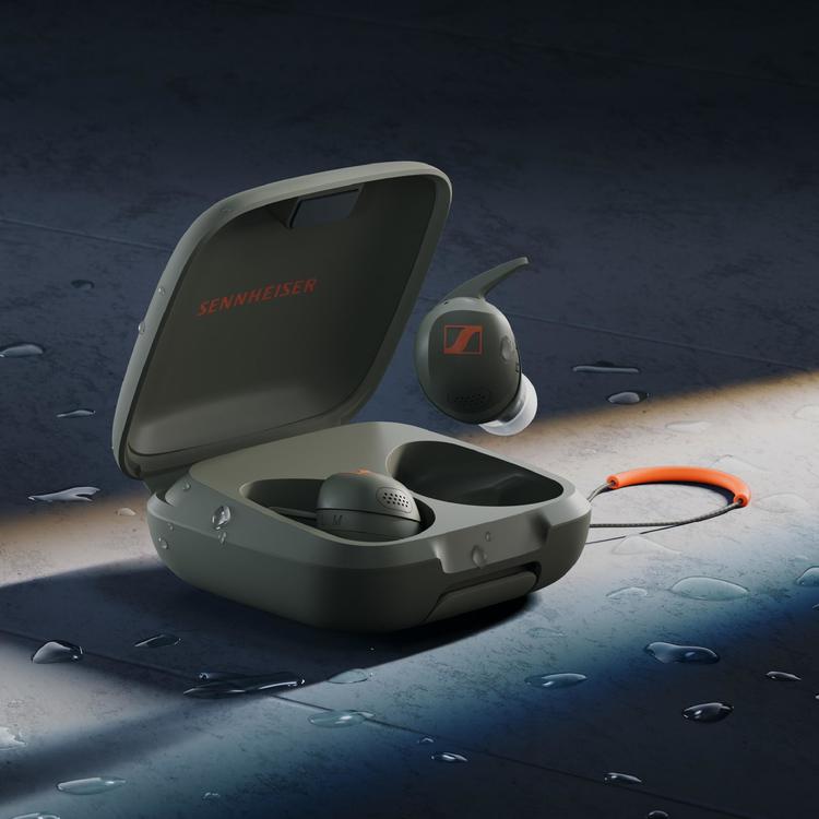 Sennheiser Momentum Sport | In-ear headphones - Wireless - Active noise reduction - Olive-Audio Video Centrale