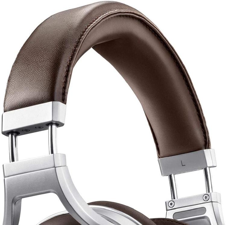 Denon AH-D5200 | Wired Over-ear headphones - Zebrawood housing - Aluminum structure - High-end - Lightweight - Brown-Audio Video Centrale