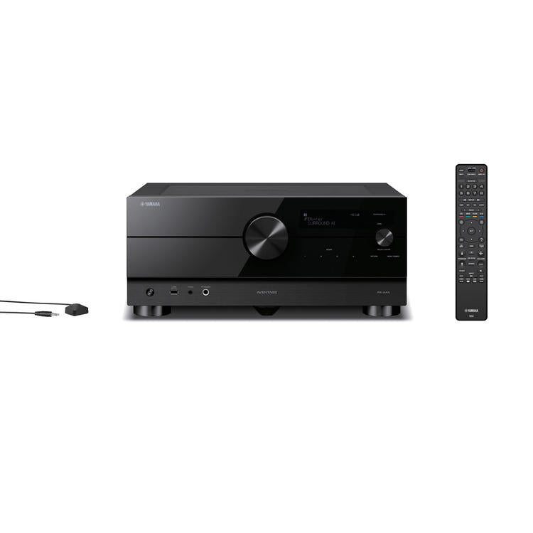 Yamaha RXA4A | 7.2 Home Cinema AV Receiver - Aventage Series - HDMI 8K - MusicCast - HDR10+ - 100W at 7.2 channels - Zone 2 - Black-Audio Video Centrale