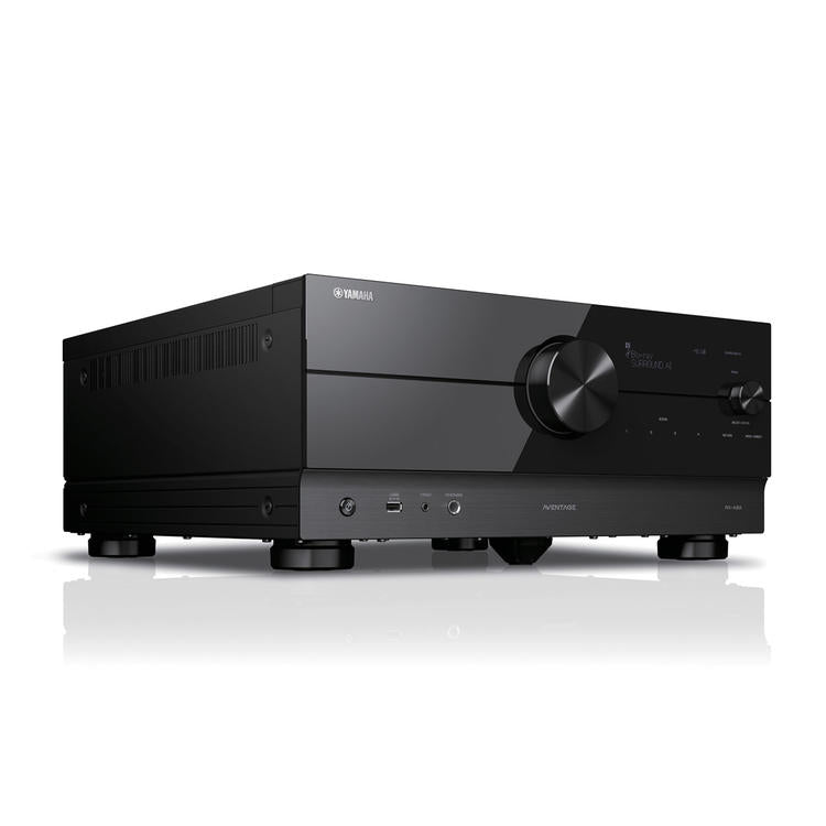 Yamaha RXA8A | 11.2 Home Theatre AV Receiver - Aventage Series - HDMI 8K - MusicCast - HDR10+ - 150W X 11 with Zone 3 - Black-Audio Video Centrale
