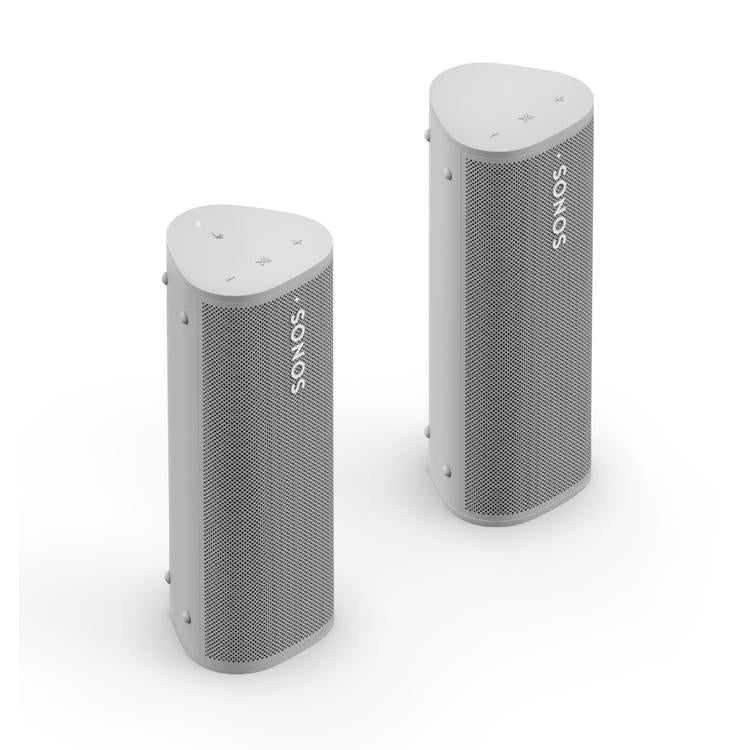 Sonos | Adventure Set - 2 Roam portable waterproof Bluetooth speakers - white-Audio Video Centrale