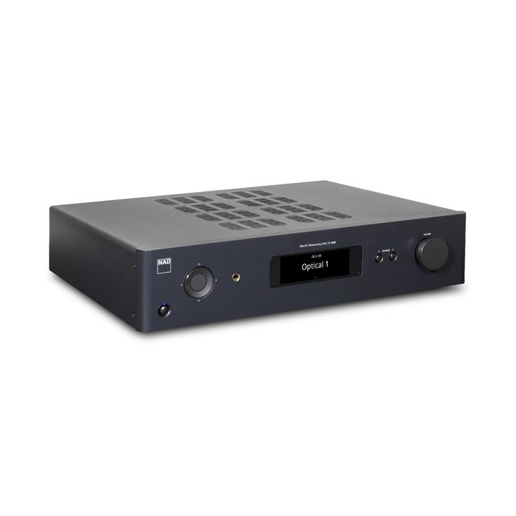 NAD C 658 | BluOS Streaming DAC - Black-Audio Video Centrale