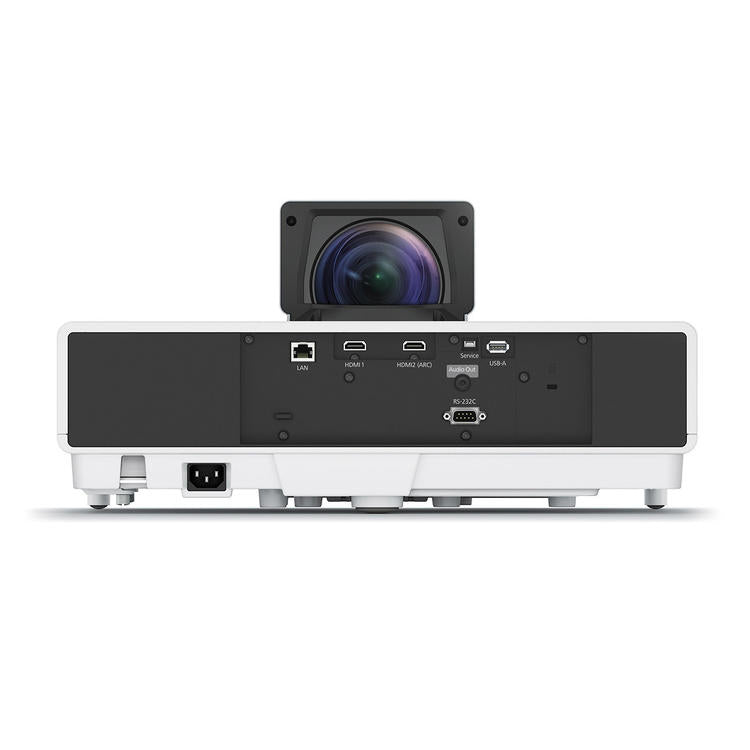 Epson LS500 | EpiqVision Ultra Laser Projector - Ultra Short Throw - 3LCD - 130 inch screen - 4K Pro-UHD - 4K HDR - White-Audio Video Centrale