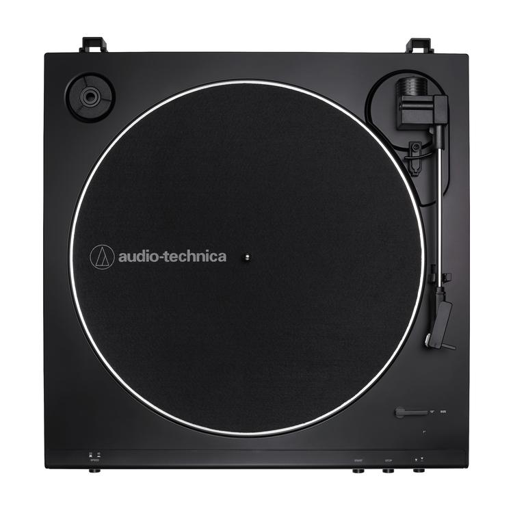 Audio-Technica AT-LP60XBK | Stereo Turntable - Belt Drive - Fully Automatic - Black-Audio Video Centrale