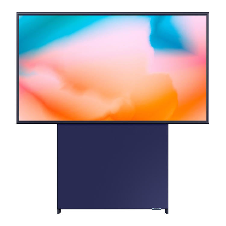Samsung QN43LS05BAFXZC | 43" The Sero QLED Smart TV - 4K Ultra HD - HDR - Rotating Screen - White-Audio Video Centrale