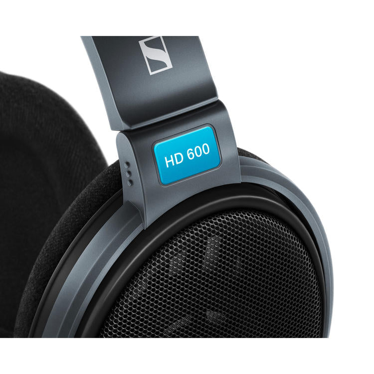 Sennheiser HD 600 | Dynamic Around-Ear Headphones - Open Back Design - For Audiophile - Wired - Detachable Cable - Black-Audio Video Centrale