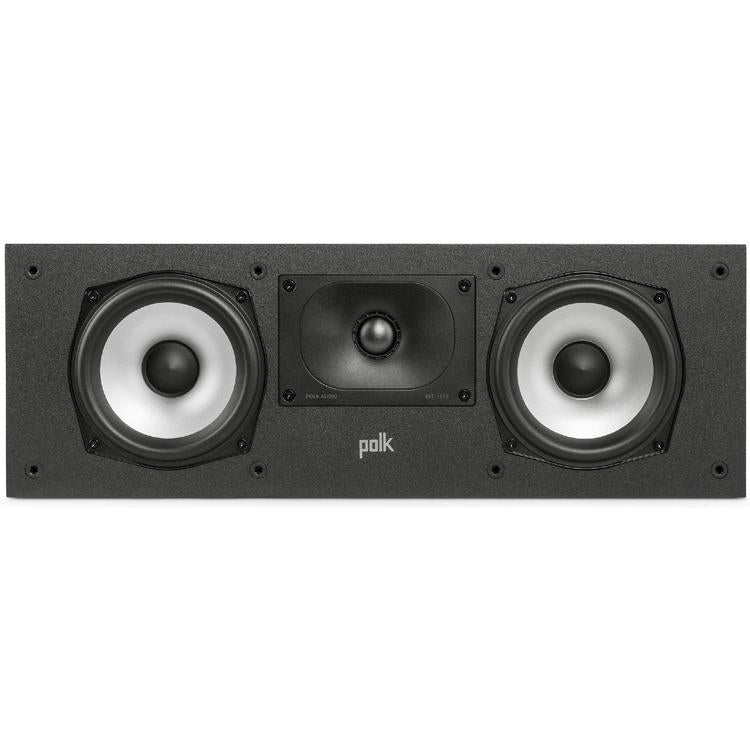 Polk Monitor XT30 | Center Speaker - Hi-Res Audio Certified - Black-Audio Video Centrale