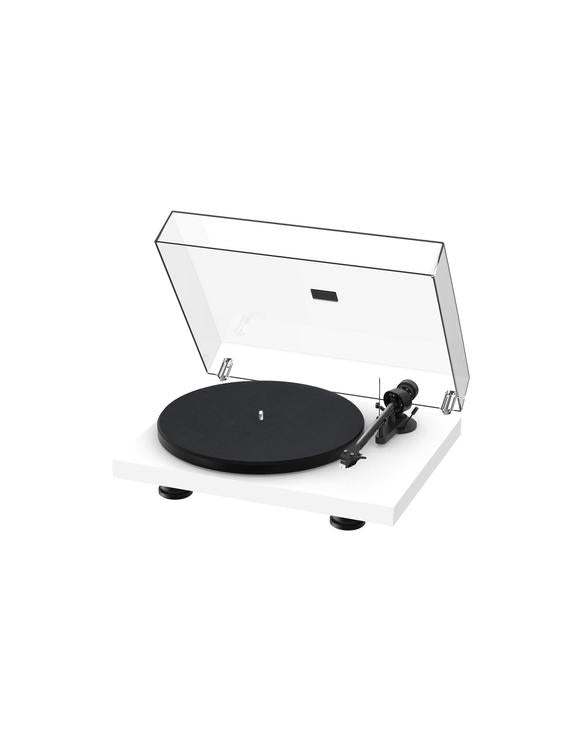 Pro-Ject Debut carbon EVO | Turntable - With Red Ortofon 2M Cell - Satin White-Audio Video Centrale