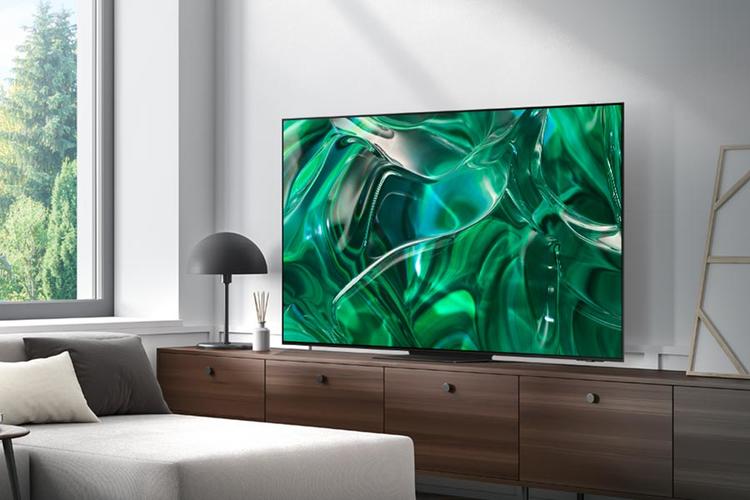 Samsung QN77S95CAFXZC | 77" Smart TV - S95C Series - OLED - 4K - Quantum HDR OLED+-Audio Video Centrale