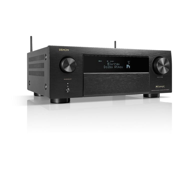 Denon AVRX4800H | 9.4 Channel AV Receiver - 8K - Auro 3D - Home Theater - HEOS - Black-Audio Video Centrale