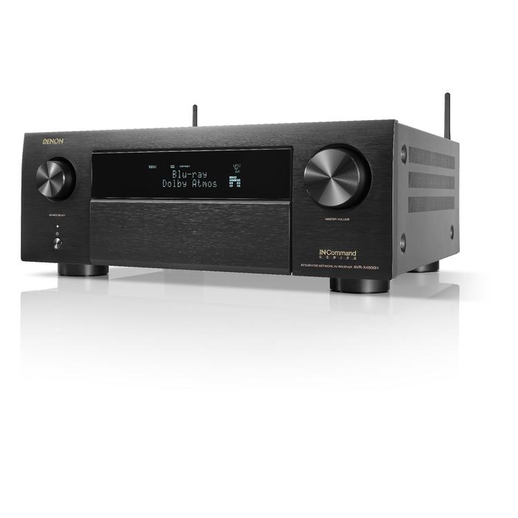 Denon AVRX4800H | 9.4 Channel AV Receiver - 8K - Auro 3D - Home Theater - HEOS - Black-Audio Video Centrale