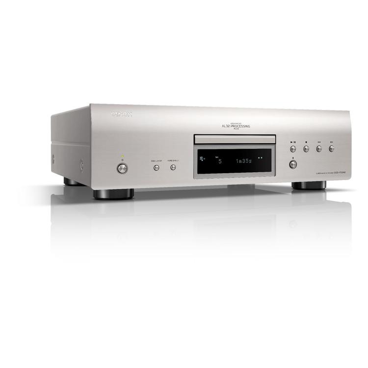 Denon DCD-1700NE | CD/SACD Player - With Advanced AL32 Processing Plus - SVH mechanism - Silver-Audio Video Centrale
