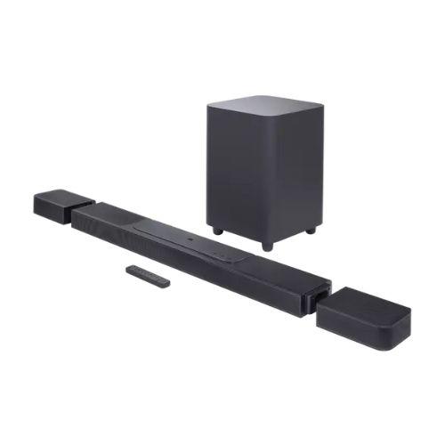 JBL Bar 1300 Pro | 11.1.4 Soundbar - With Detachable Surround Speakers and 10" Subwoofer - Dolby Atmos - DTS:X - MultiBeam - 1170W - Black-Audio Video Centrale