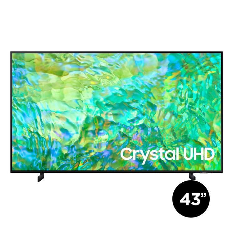 Samsung UN43CU8000FXZC | 43" LED Smart TV - 4K Crystal UHD - CU8000 Series - HDR-Audio Video Centrale