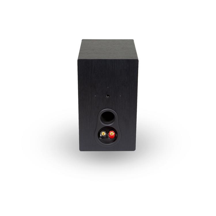PSB Alpha P3 | Compact Bookshelf Speaker - Alpha Series - 2-way - Black Ash Woodgrain - Pair-Audio Video Centrale