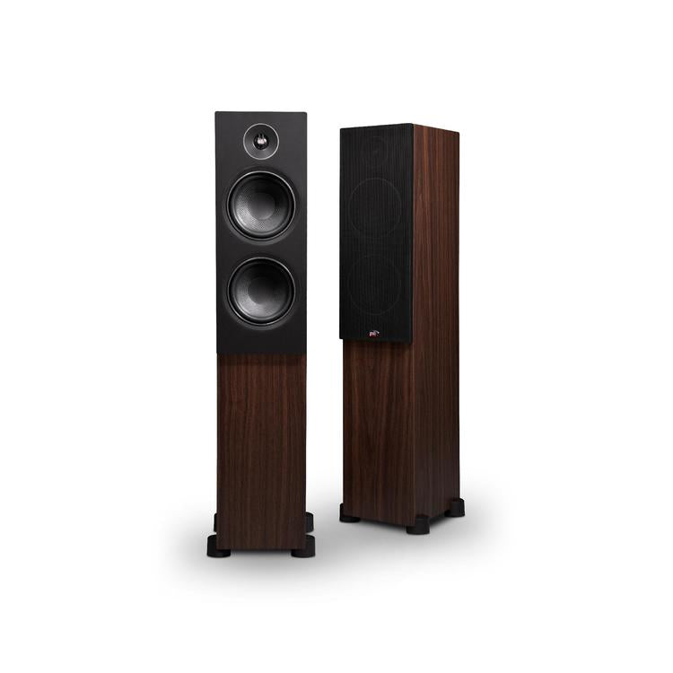 PSB Alpha T20 | Floorstanding Speaker - Tower - Alpha Series - 2 1/2 way - Dark Walnut Woodgrain - Pair-Audio Video Centrale