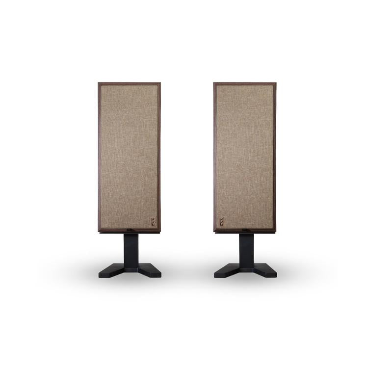 PSB Synchrony Passive 50 | Standmount Loudspeaker - Anniversary Edition - 200W - With Stand - Walnut Veneer - Pair-Audio Video Centrale