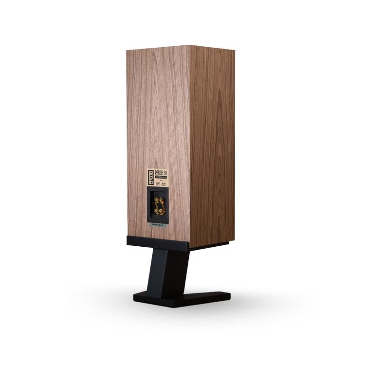 PSB Synchrony Passive 50 | Standmount Loudspeaker - Anniversary Edition - 200W - With Stand - Walnut Veneer - Pair-Audio Video Centrale