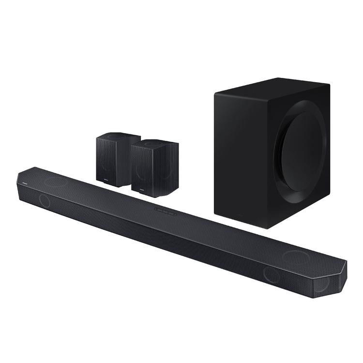 Samsung HW-Q990C | Soundbar - 11.1.4 channels - Dolby ATMOS wireless - With wireless subwoofer and rear speakers included - Q Series - 656W - Black-Audio Video Centrale