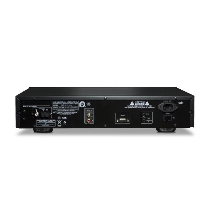 NAD C 427 | AM/FM Tuner - Stereo - 40 Station Presets - Black-Audio Video Centrale