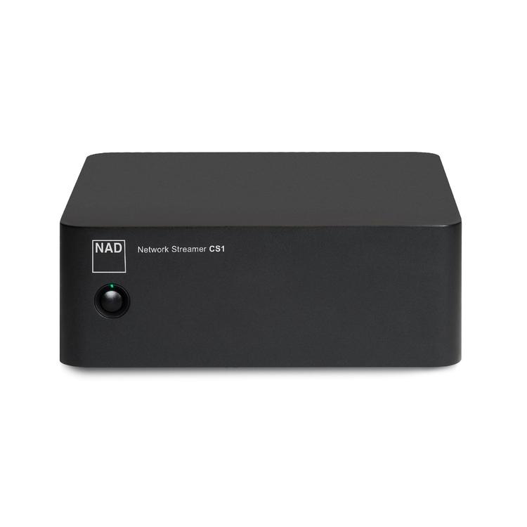 NAD CS1 | End Network Streamer - Classic Series - For Audiophile - Playback up to 24 bit/192kHz - Black-Audio Video Centrale