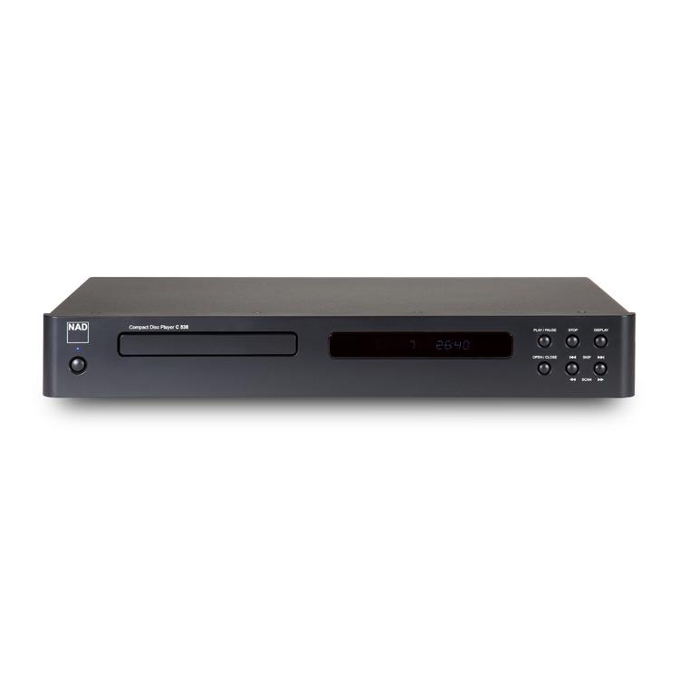 NAD C 538 | CD Player - Compact - Classic Series - Black-Audio Video Centrale