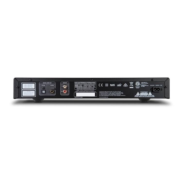 NAD C 538 | CD Player - Compact - Classic Series - Black-Audio Video Centrale