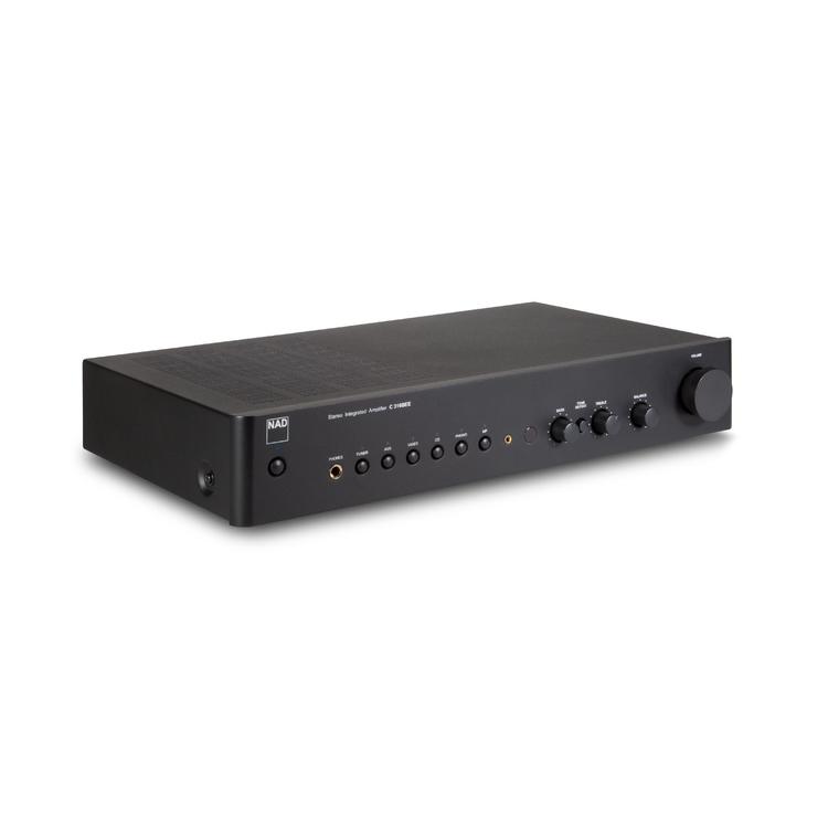 NAD C 316BEE V2 | Integrated Amplifier - Stereo - Classic Series - 40W x 2 - PowerDrive - RIAA equalization - Black-Audio Video Centrale