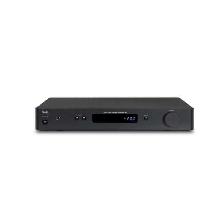 NAD C 328 | Integrated DAC Amplifier - HybridDigital - Bluetooth - 100W - Black-Audio Video Centrale
