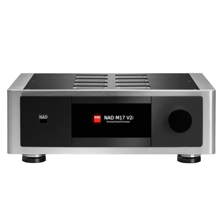 NAD M17 V2i | AV Preamp - Surround Sound Processor - Stereo - Master Series - BluOS and Bluesound included - Black-Audio Video Centrale