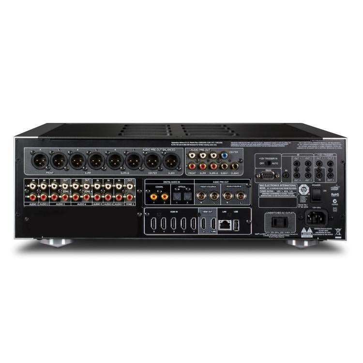 NAD M17 V2i | AV Preamp - Surround Sound Processor - Stereo - Master Series - BluOS and Bluesound included - Black-Audio Video Centrale